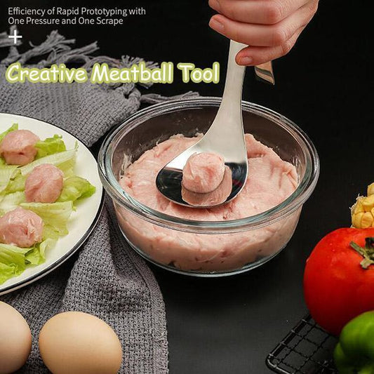 🥳HOT SALE🥳💞10K+ SOLD! Meatball Tool – From £7.99! One-press, stainless steel & 3-second shaping. Fast & easy – grab yours! ✅