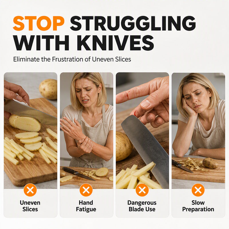 Multifunctional Stainless Steel Potato Slicer