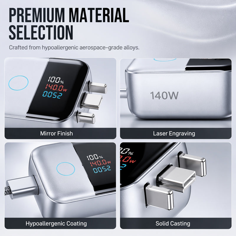 🏆 Last Day Special Price £10.99! 🔧USB-C Smart Charging Protector with LED Display