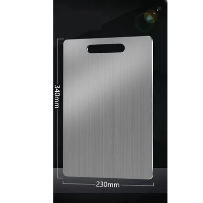 Stainless Steel Double-Sided Cutting Board