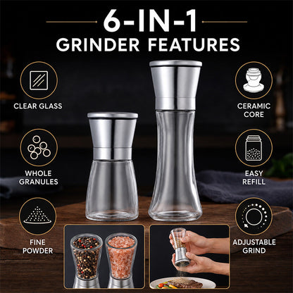 Easy-Grind Manual Pepper Grinder