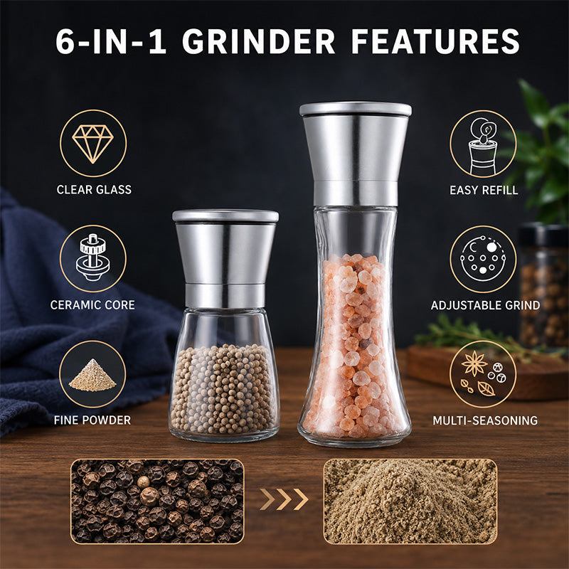 Easy-Grind Manual Pepper Grinder