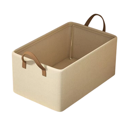 Foldable Storage Basket with Handles