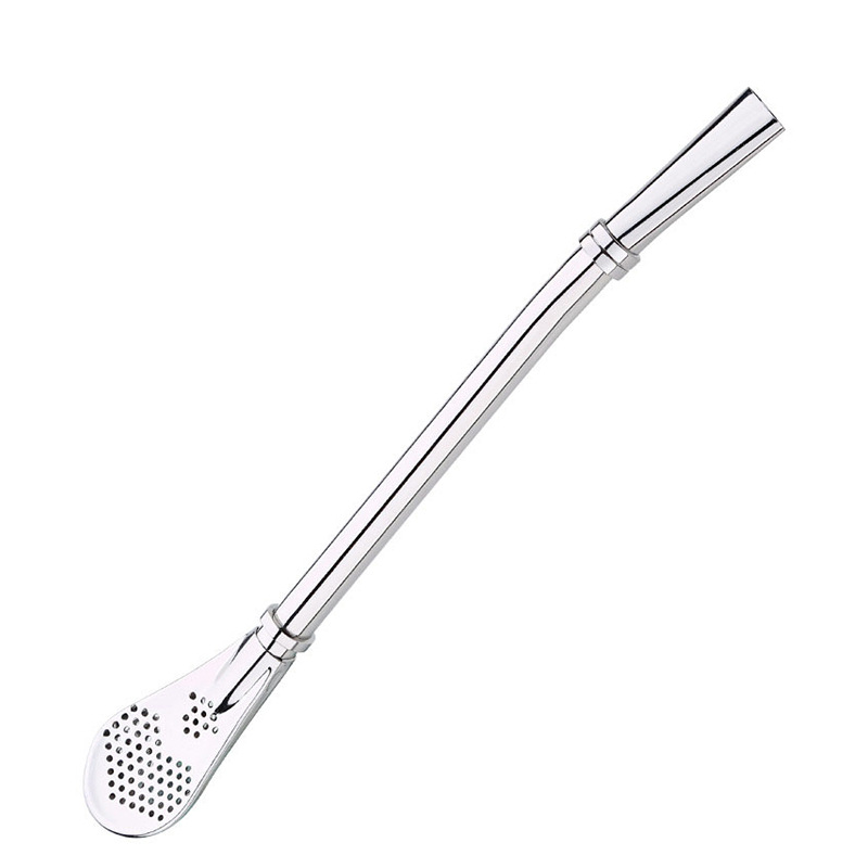 2-in-1 tea filter, spoon and straw