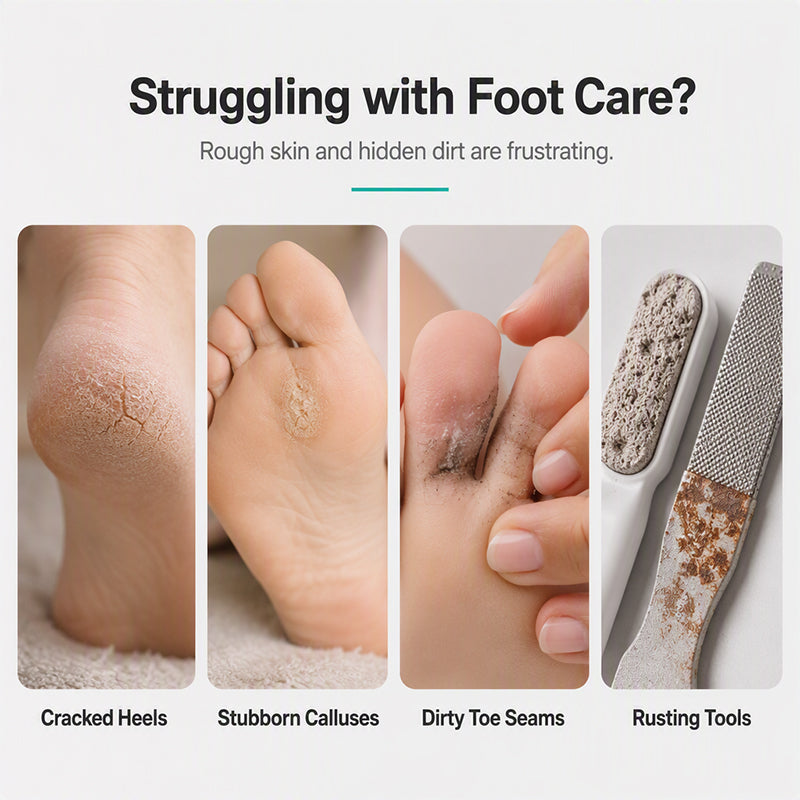 Dual-Sided Foot File Callus Remover
