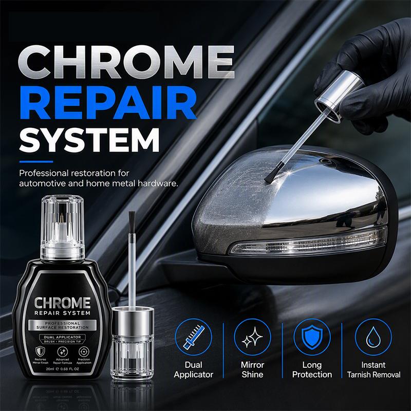 ⚡Professional Chrome Repair Pen – Restore Shine & Anti-Corrosion ✨