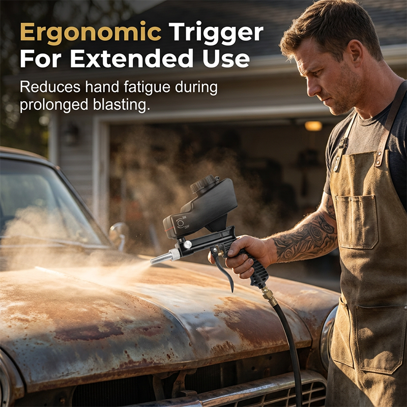 Handheld Pneumatic Sandblasting Gun