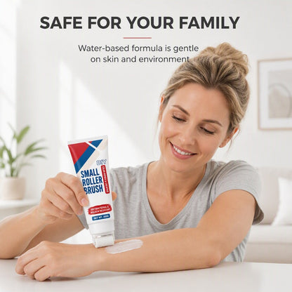 Waterproof Wall Repair Paste with Integrated Small Roller Brush
