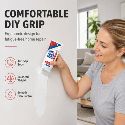 Waterproof Wall Repair Paste with Integrated Small Roller Brush