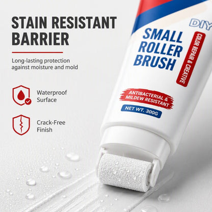Waterproof Wall Repair Paste with Integrated Small Roller Brush