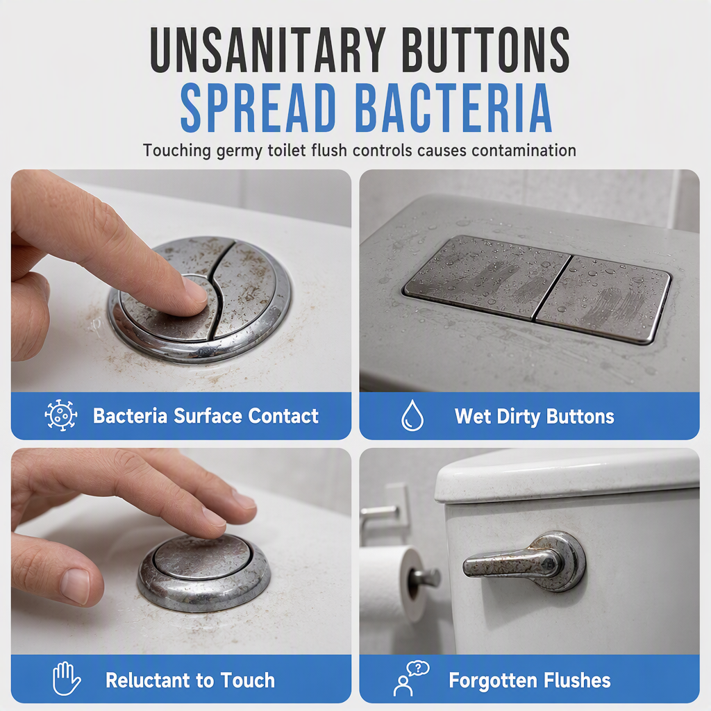 Touchless Automatic Toilet Flusher