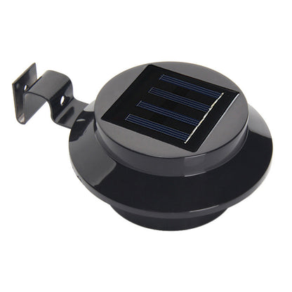 ☀️Solar Gutter & Fence LED Lights | Outdoor IP65 Waterproof Wall Lights with Auto Dusk to Dawn Sensor, No Wiring