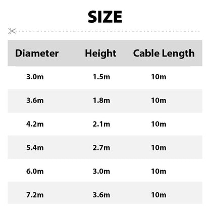 Hand Cast Fishing Net | 3/8" Mesh Bait Cast Net with Heavy Duty Sinkers for Saltwater & Freshwater