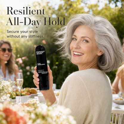 Volumizing Hair Spray for Fine & Flat Hair | Long-Lasting Root Lift with Peach Fragrance