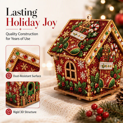 3D DIY Pearl Art Christmas Painting Kit | Pre-Numbered, Beginner-Friendly for Home & Gifts🎁