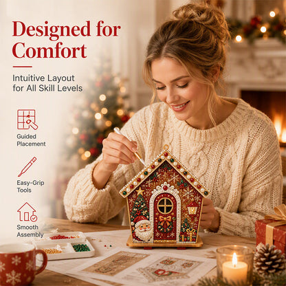3D DIY Pearl Art Christmas Painting Kit | Pre-Numbered, Beginner-Friendly for Home & Gifts🎁