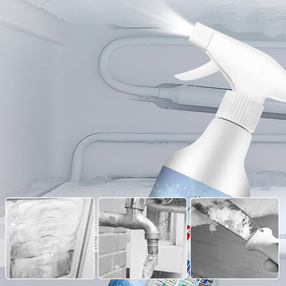 🧊Fast-Acting Defrosting Spray for Fridge & Freezer | Prevents Re-Freezing, with Spatula🏠