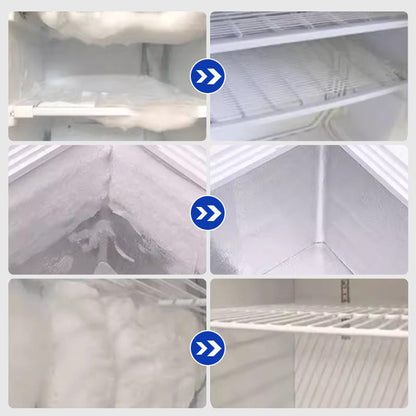 🧊Fast-Acting Defrosting Spray for Fridge & Freezer | Prevents Re-Freezing, with Spatula🏠