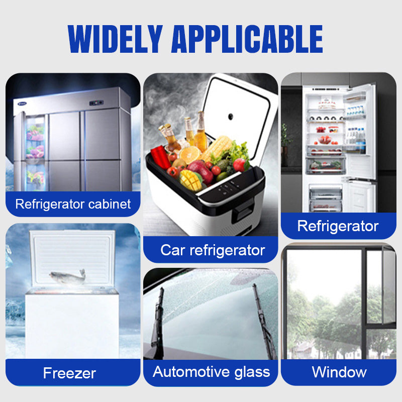 🧊Fast-Acting Defrosting Spray for Fridge & Freezer | Prevents Re-Freezing, with Spatula🏠