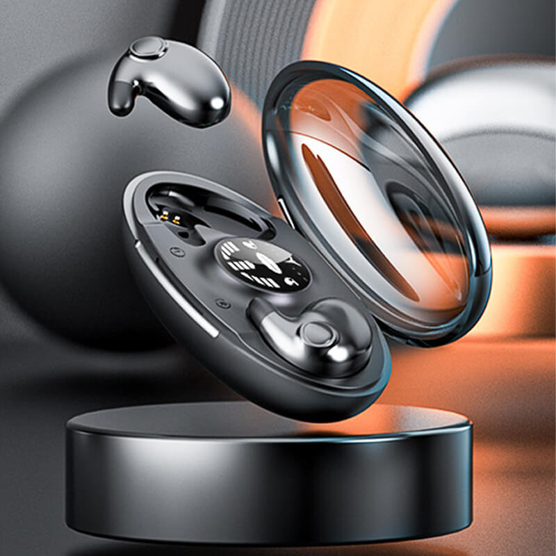 Mini Invisible Sleep Earbuds for Side Sleepers | No Ear Pressure, Bluetooth 5.3, Noise Reducing