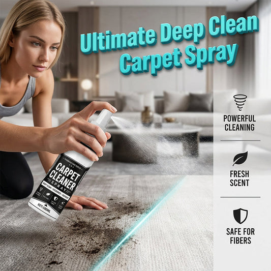 Carpet Cleaner Spray with Stain Remover & Odor Eliminator | Micro-Foam Fabric Safe for Pet Stains