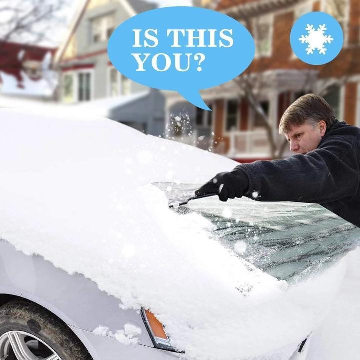🔥Magnetic Windshield Snow Cover for Ice & Frost | All-Season Sunshade for Cars, SUVs & Trucks