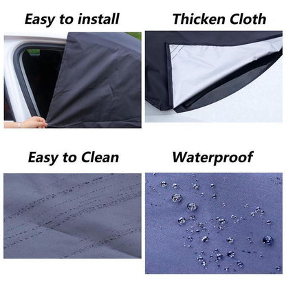 🔥Magnetic Windshield Snow Cover for Ice & Frost | All-Season Sunshade for Cars, SUVs & Trucks