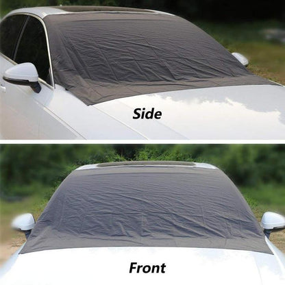 🔥Magnetic Windshield Snow Cover for Ice & Frost | All-Season Sunshade for Cars, SUVs & Trucks