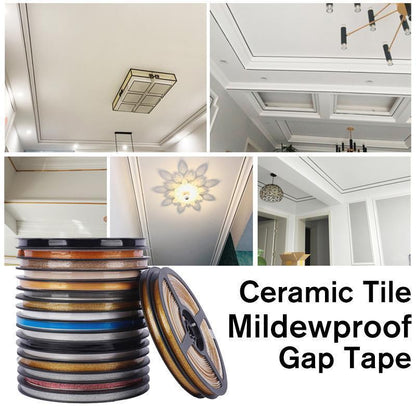 ✨✨Ceramic Tile Mildewproof Gap Tape | Self-Adhesive Waterproof Caulk Strip for Kitchen & Bathroom💧