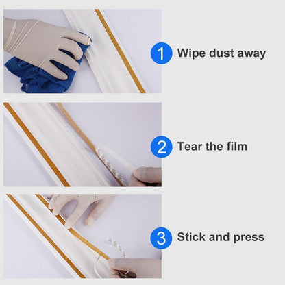 ✨✨Ceramic Tile Mildewproof Gap Tape | Self-Adhesive Waterproof Caulk Strip for Kitchen & Bathroom💧