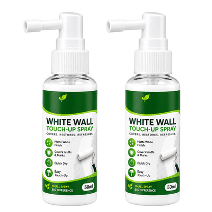 🛠️🏠White Wall Repair Spray Paint | Fast-Drying Touch-Up for Covers Stains, No Color Difference✨✨