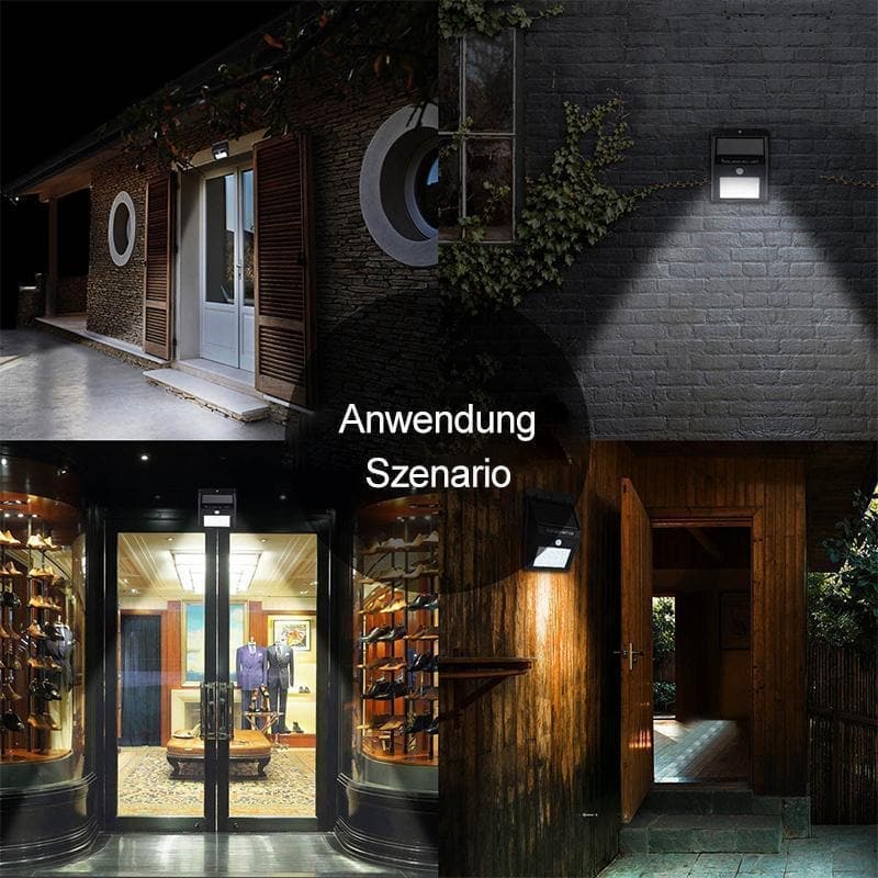 ✨✨140 LED Solar Motion Sensor Wall Light | 3 Modes, IP65 Waterproof for Garden, Fence, Yard & Garage