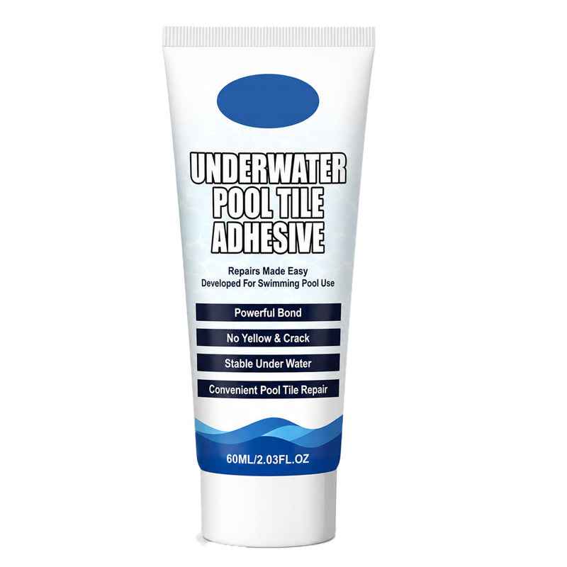 🏊✨Underwater Pool Tile Adhesive | Professional Strength Epoxy Repair for Ceramic, Mosaic, Stone & Fountain