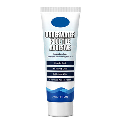 🏊✨Underwater Pool Tile Adhesive | Professional Strength Epoxy Repair for Ceramic, Mosaic, Stone & Fountain