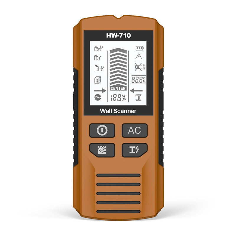 5-in-1 Wall Stud Finder Scanner | LCD Display Metal, Wood & Live Wire Detector for Drilling & Home Renovation