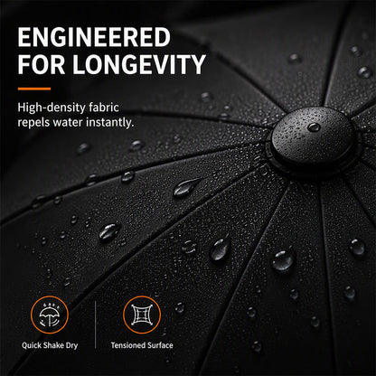 ☂️62 Inch Windproof Folding Umbrella | Double Canopy Vented, Auto Open for Men & Women