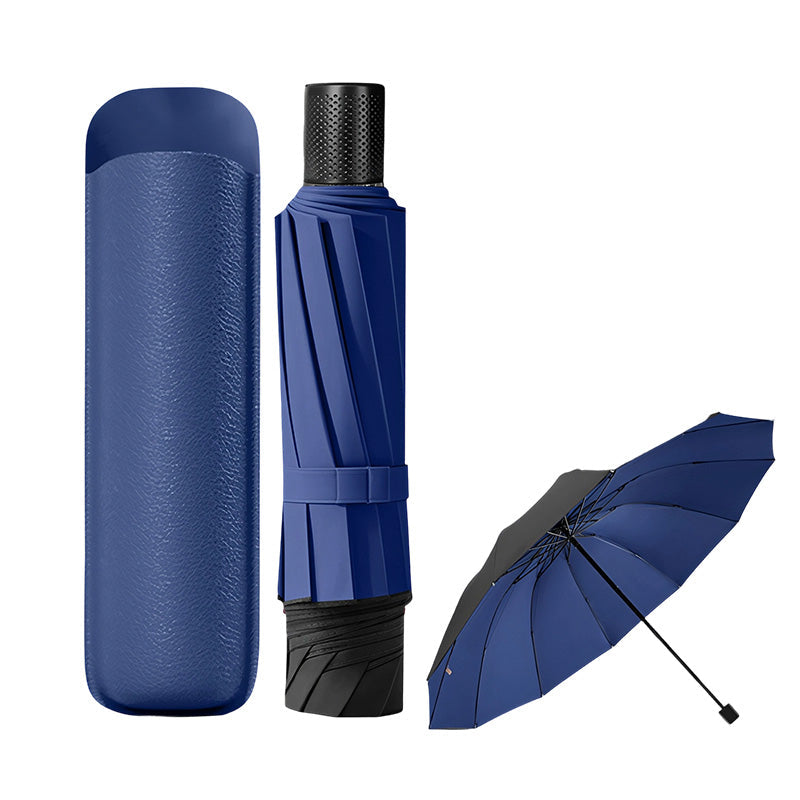 ☂️62 Inch Windproof Folding Umbrella | Double Canopy Vented, Auto Open for Men & Women