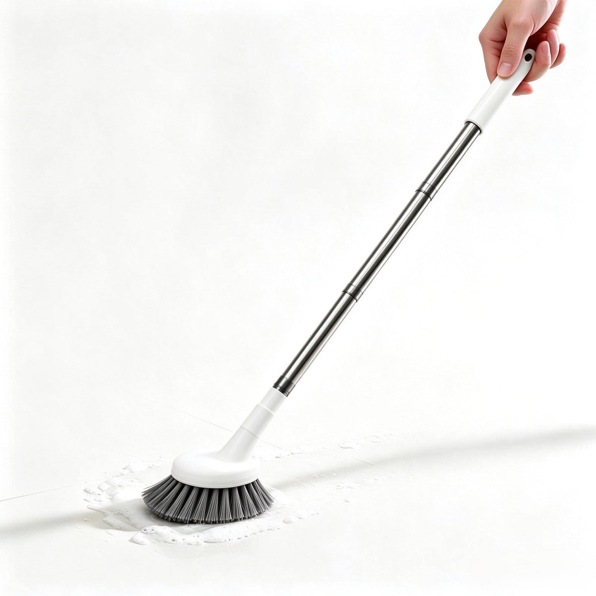 📢Telescopic Cleaning Brush | L-Shaped Head for Toilet, Bathroom, Floor & Hard-to-Reach Corners 🚽