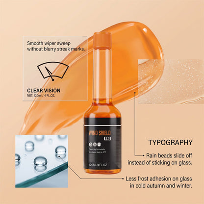Car Glass Oil Film Remover | Streak-Free Windshield Cleaner for Road Grime, Water Spots & Rainy Night