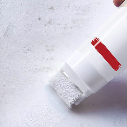 2-in-1 Wall Repair Paste with Built-in Roller Brush | Waterproof Mildew-Resistant Touch Up Kit for Stains, Graffiti & Cracks