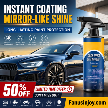 📣📣BUY 1 GET 1 FREE🔥HOT SALE✨Advanced Car Quick-acting Coating Agent Spray(Bonus towel included with every purchase!)